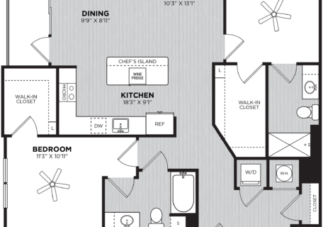Room for Luxury With a View - Pommery floor plan