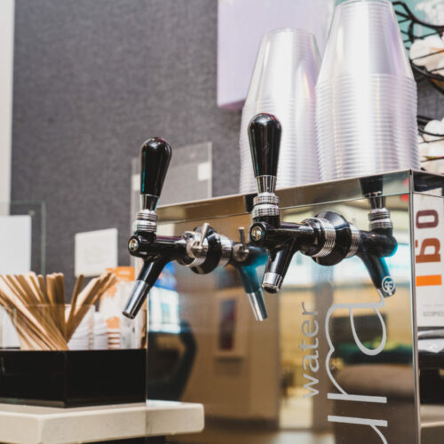 Your Go-To Spot for Connection - Coffee and carbonation lounge with carbonation station