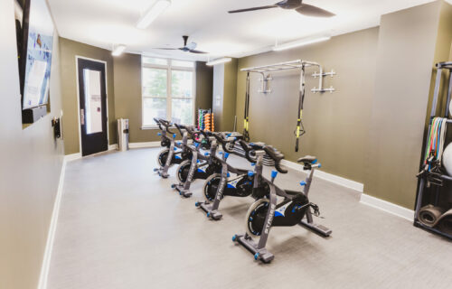 Fitness on Your Schedule - on-demand fitness center Peloton™ bikes and well beats