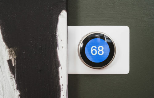 Say Goodbye to Tangled Wires - tech-rich home with NEST thermostat